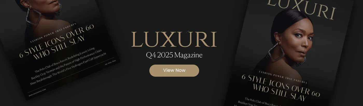 Luxuri Magazine - Quarterly Edition Banner